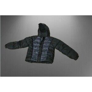 Boys Black Arizona Jacket with Hood sz 8